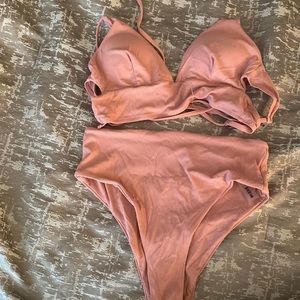 Mauve Shein bathing suit